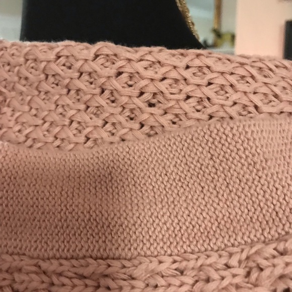 BIRTHDAY Sale!  Boston Proper Dusty Pink cardigan hoodie sweater size Small - Picture 6 of 15